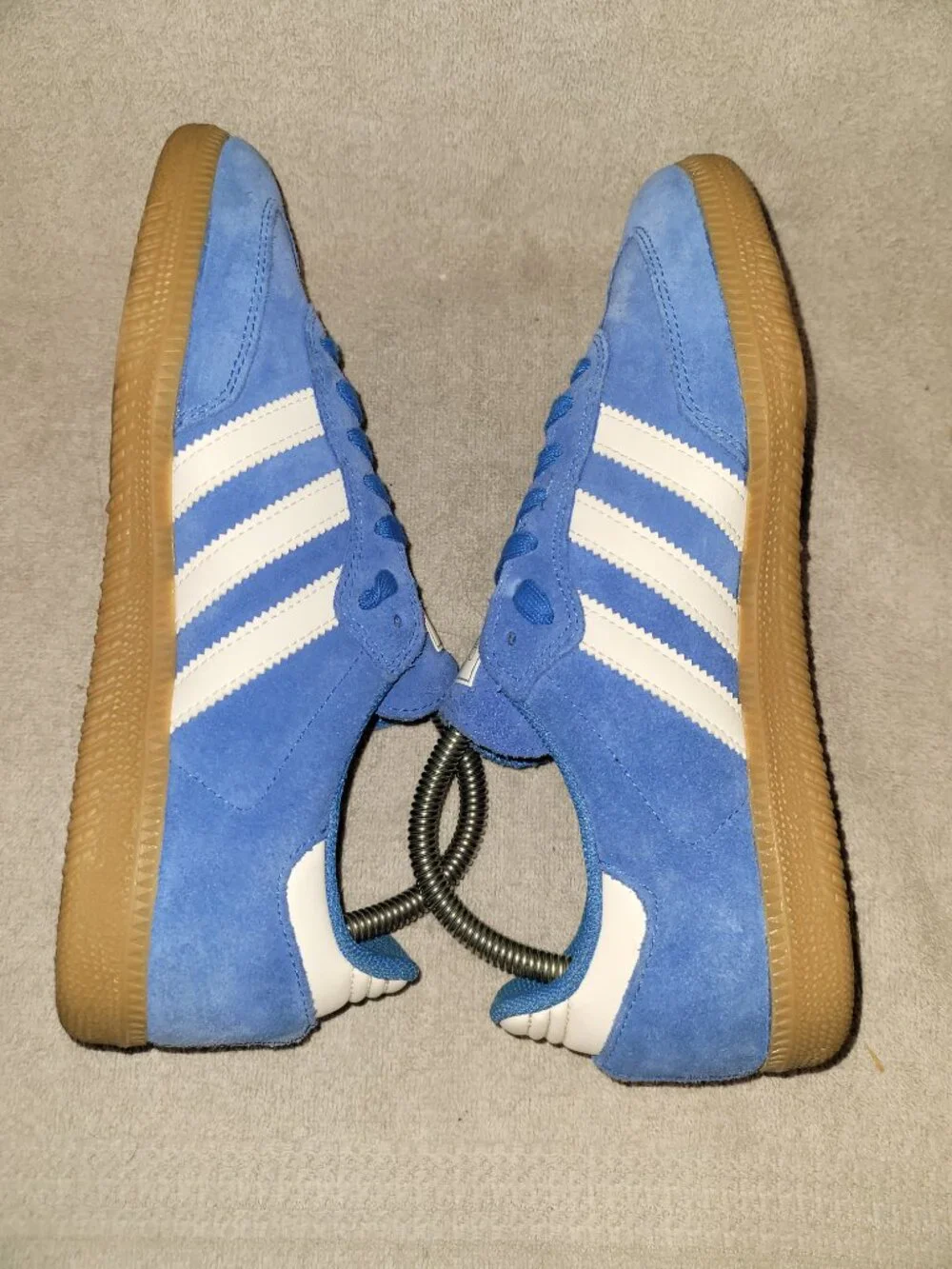 Adidas Originals Samba ADV Blue Bird Off White Tan Gum x JP5719 Men's Size 7